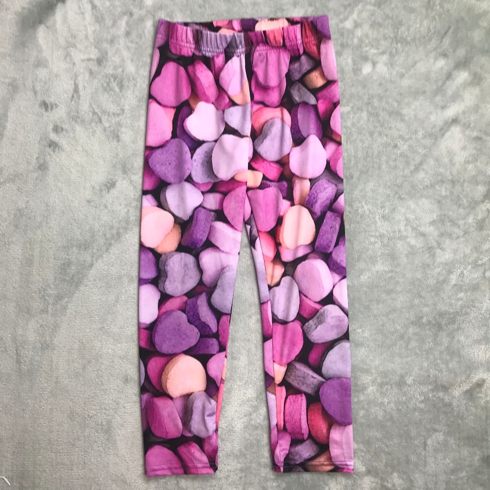 Urban Smalls // Conversation Hearts Leggings. Sz 8